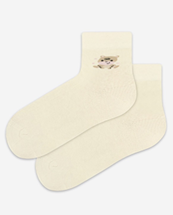SKARPETKI CIENKIE KOLOR DZIEWCZĘCE 6-11 lat - 234.59N