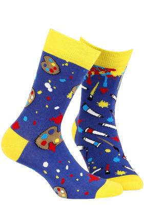SKARPETKI WZOROWANE - FUNKY W94.N02