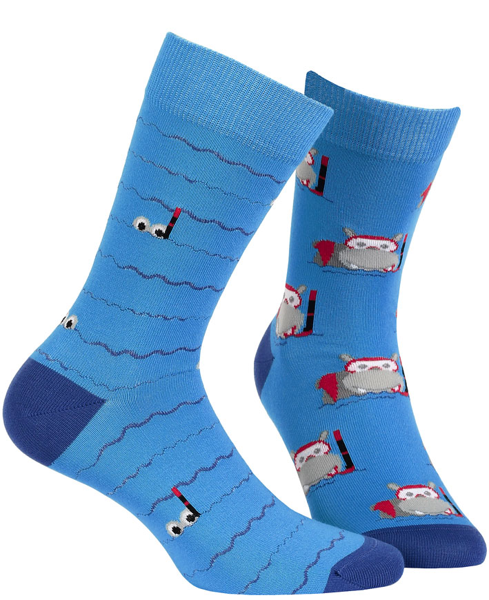 SKARPETKI WZOROWANE - FUNKY W94.N02