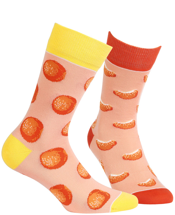 SKARPETKI WZOROWANE - FUNKY W94.N02