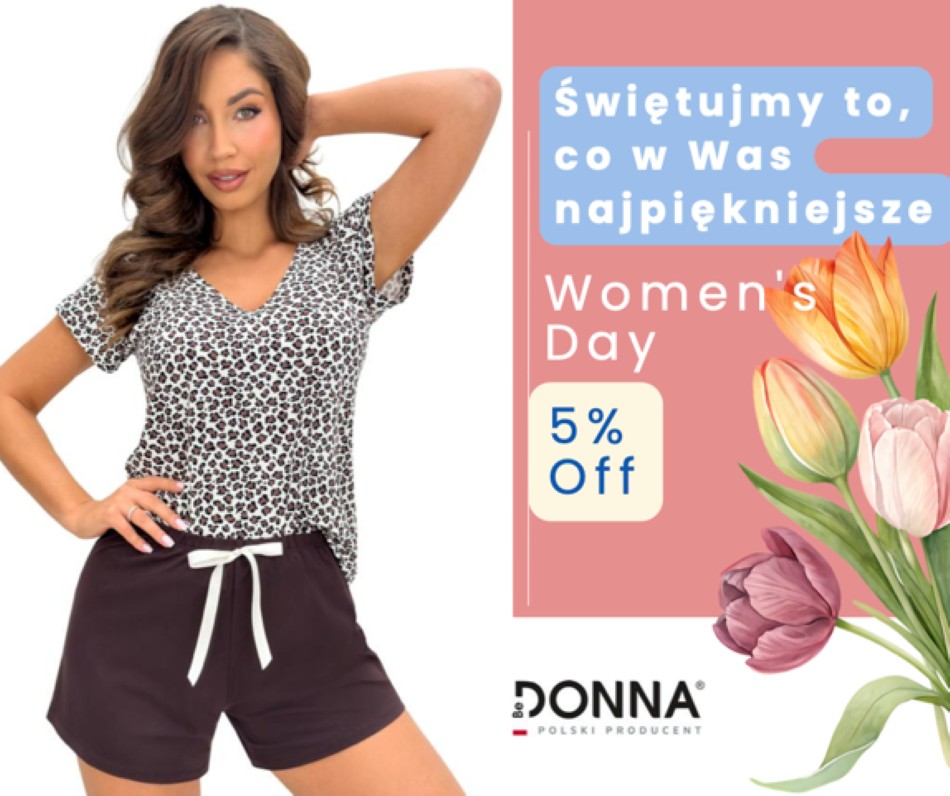 PROMOCJA Z OKAZJI DNIA KOBIET - DONNA