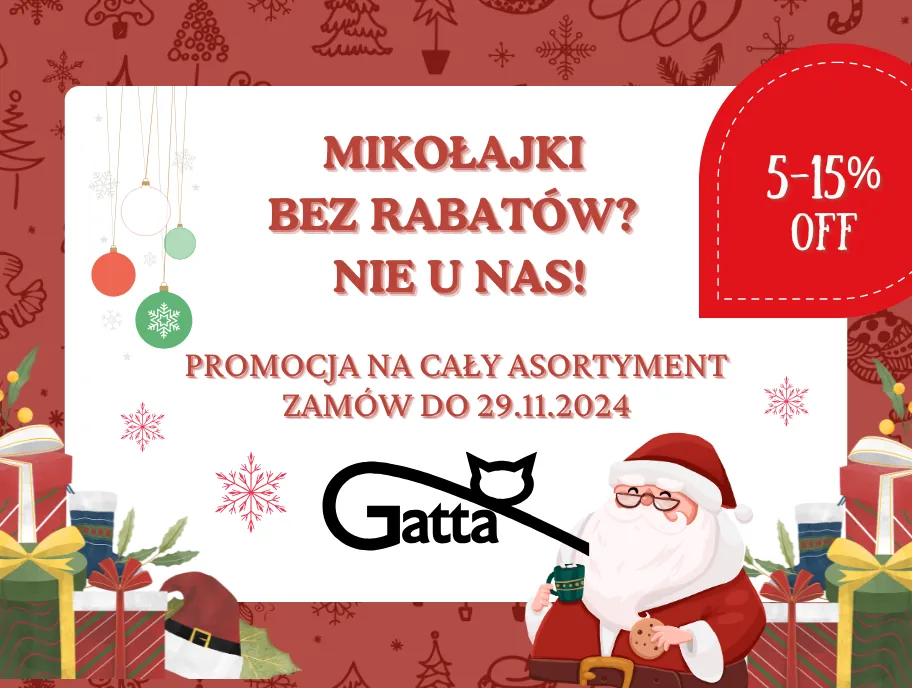 PROMOCJA NA PRODUKTY MARKI GATTA