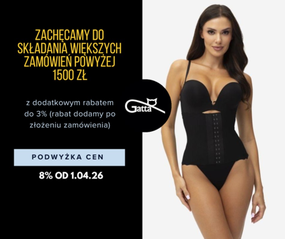 GATTA PODWYŻKA 2026