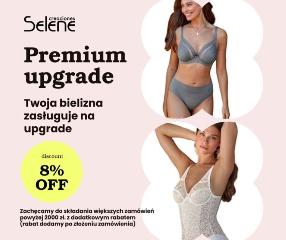 PROMOCJA NA BIELIZNĘ MARKI SELENE