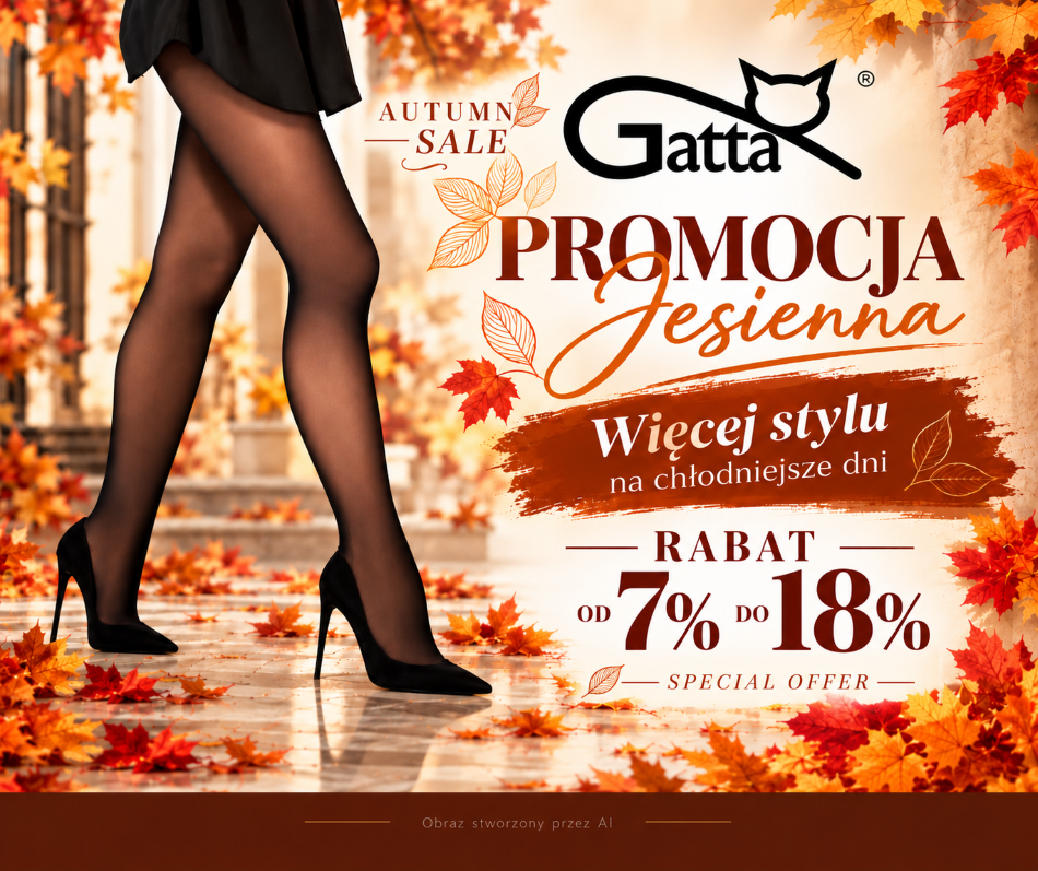 JESIENNA PROMOCJA NA PRODUKTY MARKI GATTA