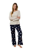 MEFEMI-NIPPLEX / PIŻAMA DAMSKA OCEANE DŁ/SPODNIE - www.anstel.pl