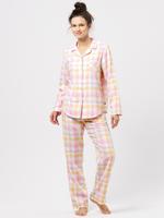 KEY / PIŻAMA DAMSKA LNS 486 FLANELA DR - www.anstel.pl