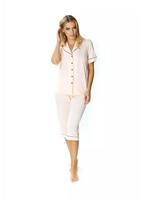 MEWA / PIŻAMA DAMSKA  ELLEN 3/4 SPODNIE 6297 - www.anstel.pl