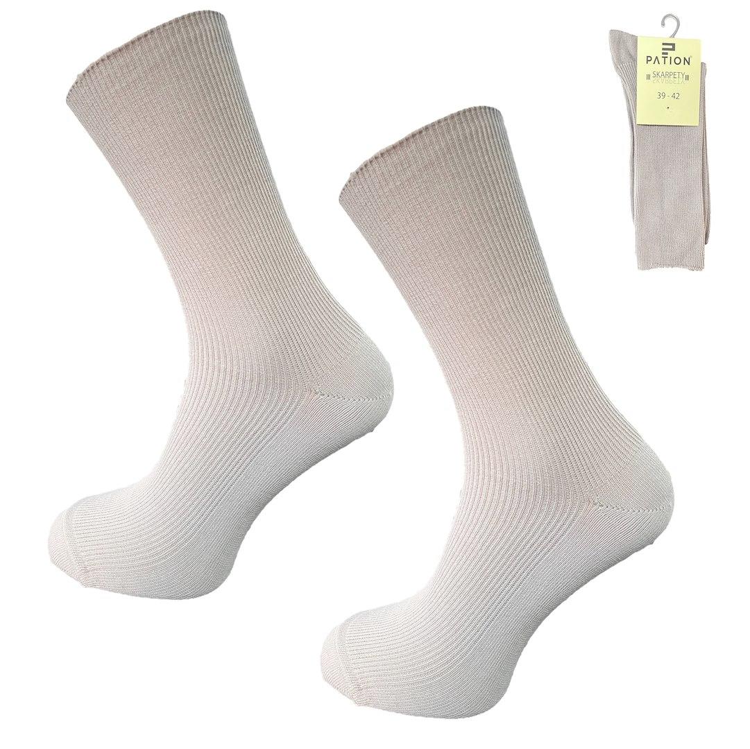 RAJ-POL / SKARPETY MEDYCZNE BEZUCISKOWE KOLOR SZARY 740994 - www.anstel.pl