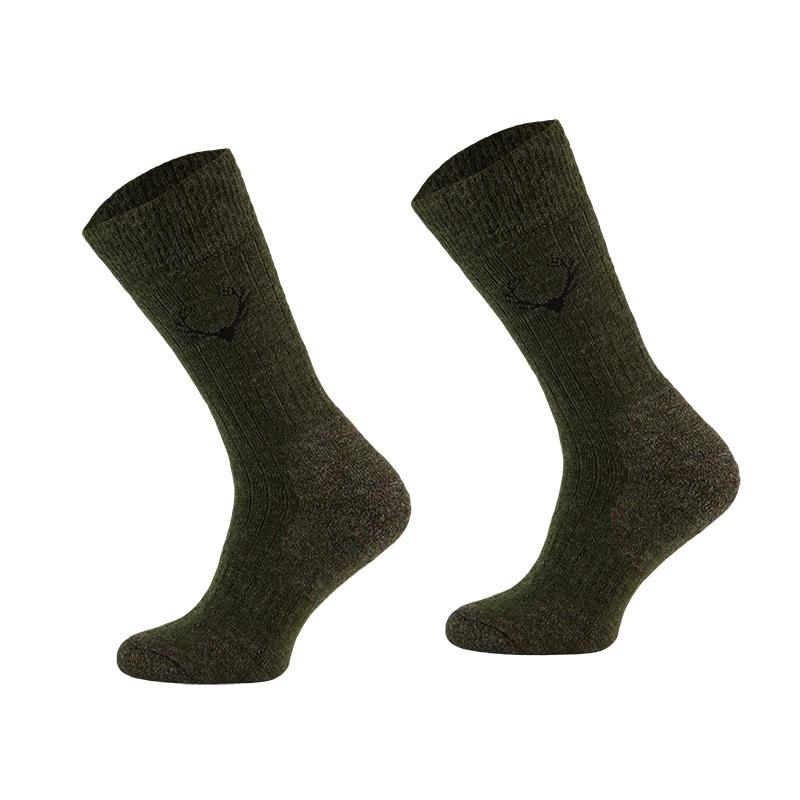 MONDO-CALZA / SKARPETY MYŚLIWSKIE Z WEŁNY MERYNOSÓW GRUBE SMG1 - www.anstel.pl