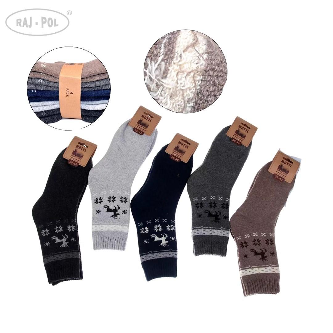 RAJ-POL / SKARPETY DAMSKIE ANGORA NA FROCIE 1626-2 model 792405 - www.anstel.pl