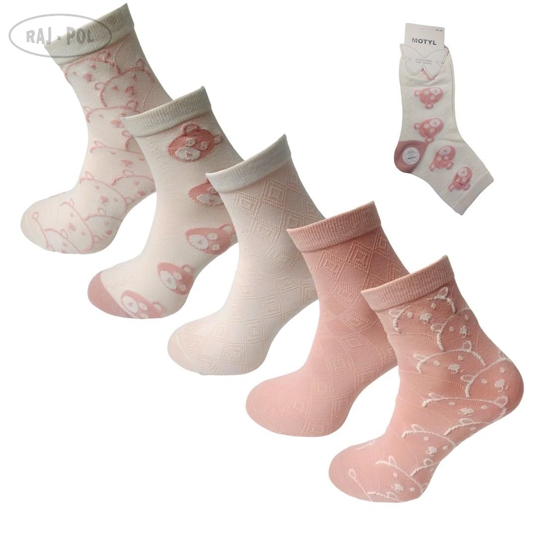 RAJ-POL / SKARPETY DAMSKIE MOTYL MODEL MYD-5 - www.anstel.pl