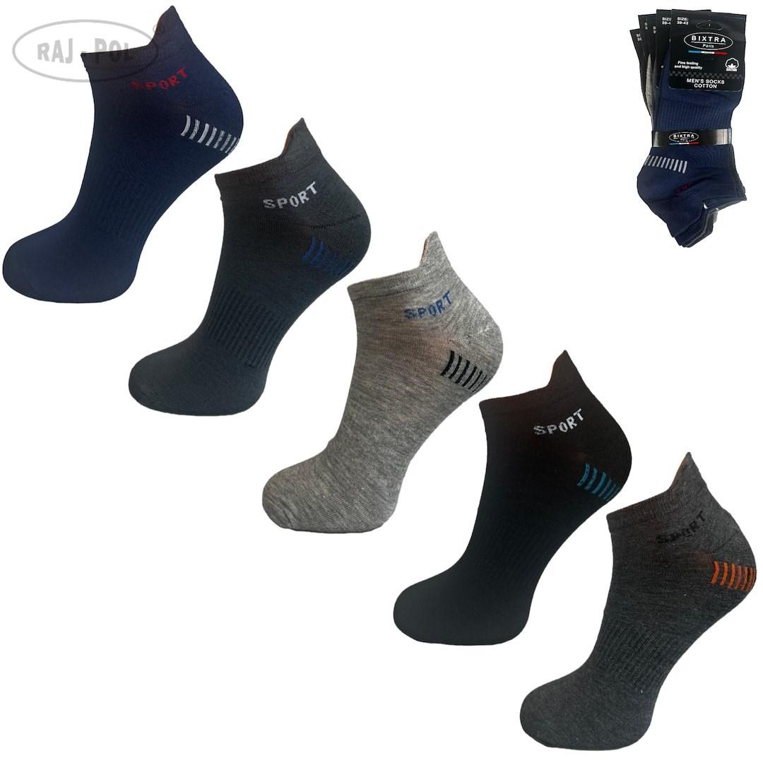 RAJ-POL / STOPKI MĘSKIE BAWEŁNIANE BIXTRA 729500 - www.anstel.pl