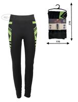 RAJ-POL / BIELIZNA THERMO GETRY DAMSKIE CZARNO-ZIELONE 741113 - www.anstel.pl