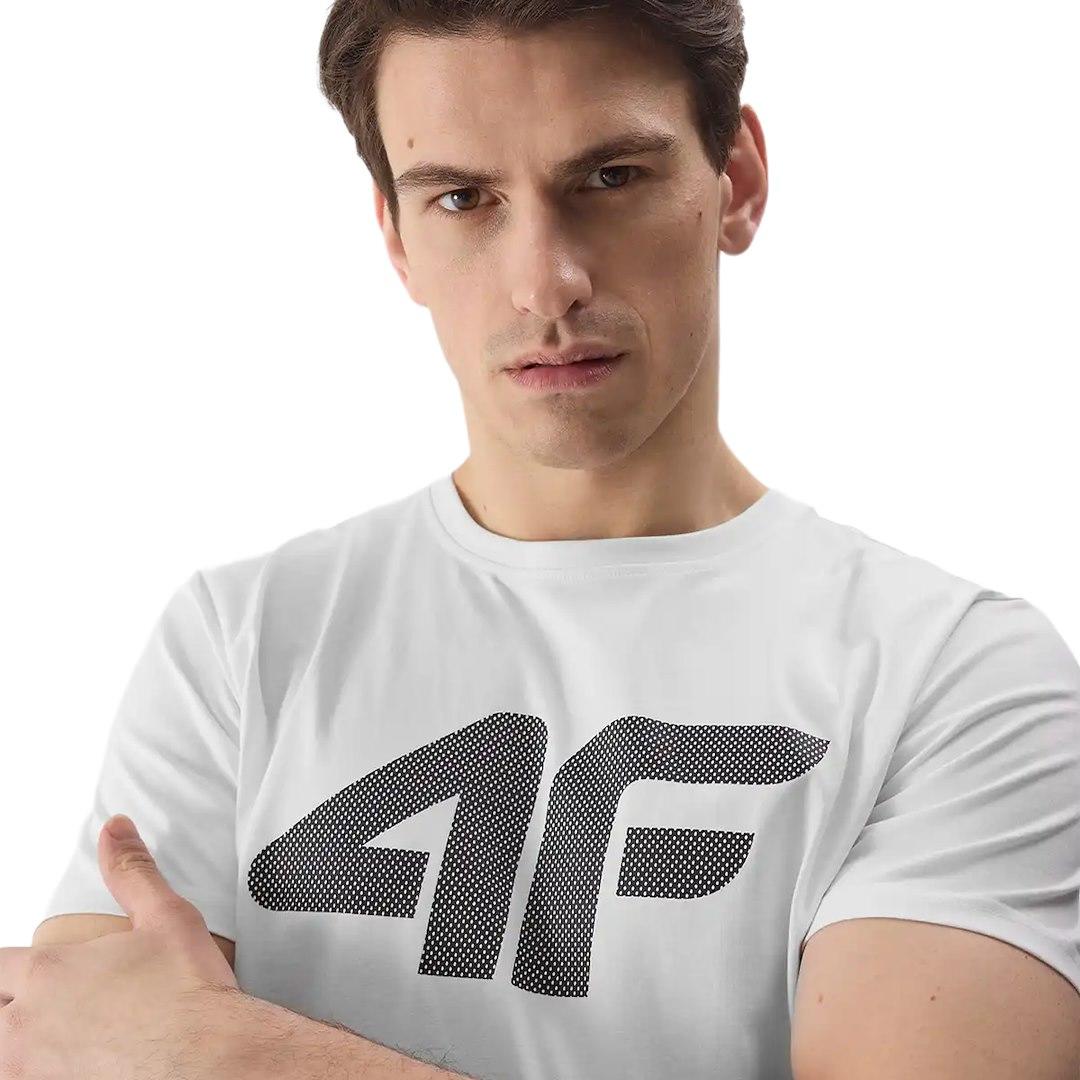 4F / 4F T-SHIRT MĘSKI M1155 BIAŁY ROZM.L 747207-1 - www.anstel.pl