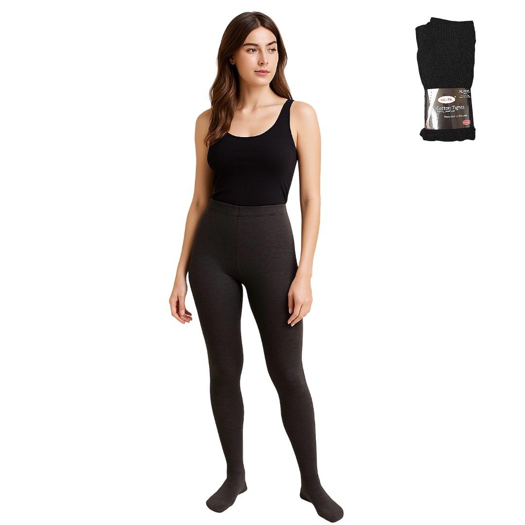 RAJ-POL / RAJSTOPY DAMSKIE BAWEŁNIANE CZARNE 789108 - www.anstel.pl