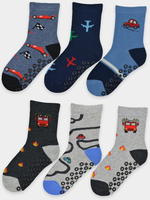 NOVITI / SKARPETKI CHŁOPIĘCE Z ABS SB007-B-02 - www.anstel.pl