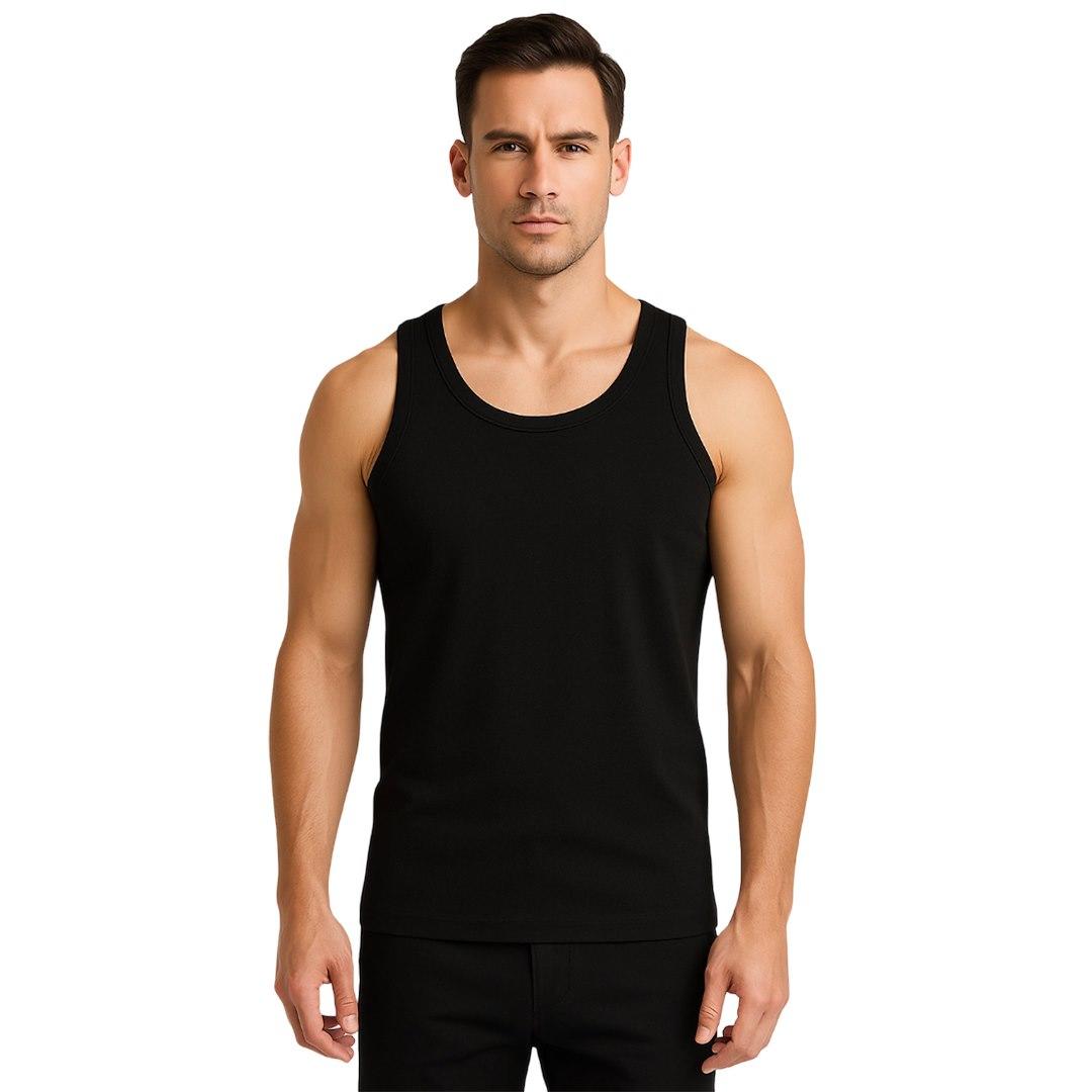 RAJ-POL / PODKOSZULEK MĘSKI CZARNY NA RAMIĄCZKU 798186, 798193, 798209, 798216 - www.anstel.pl