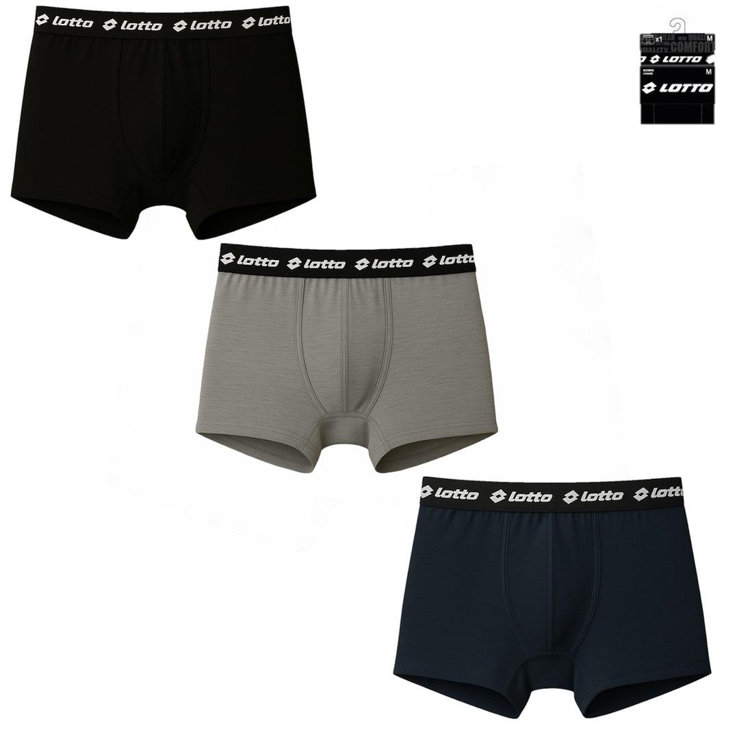 RAJ-POL / MĘSKIE BOKSERKI LOTTO MIX 92.51.12.14 283091 - www.anstel.pl