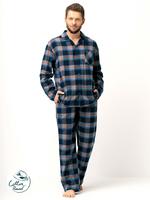 KEY / PIŻAMA MĘSKA MNS 431 FLANELA DR - www.anstel.pl