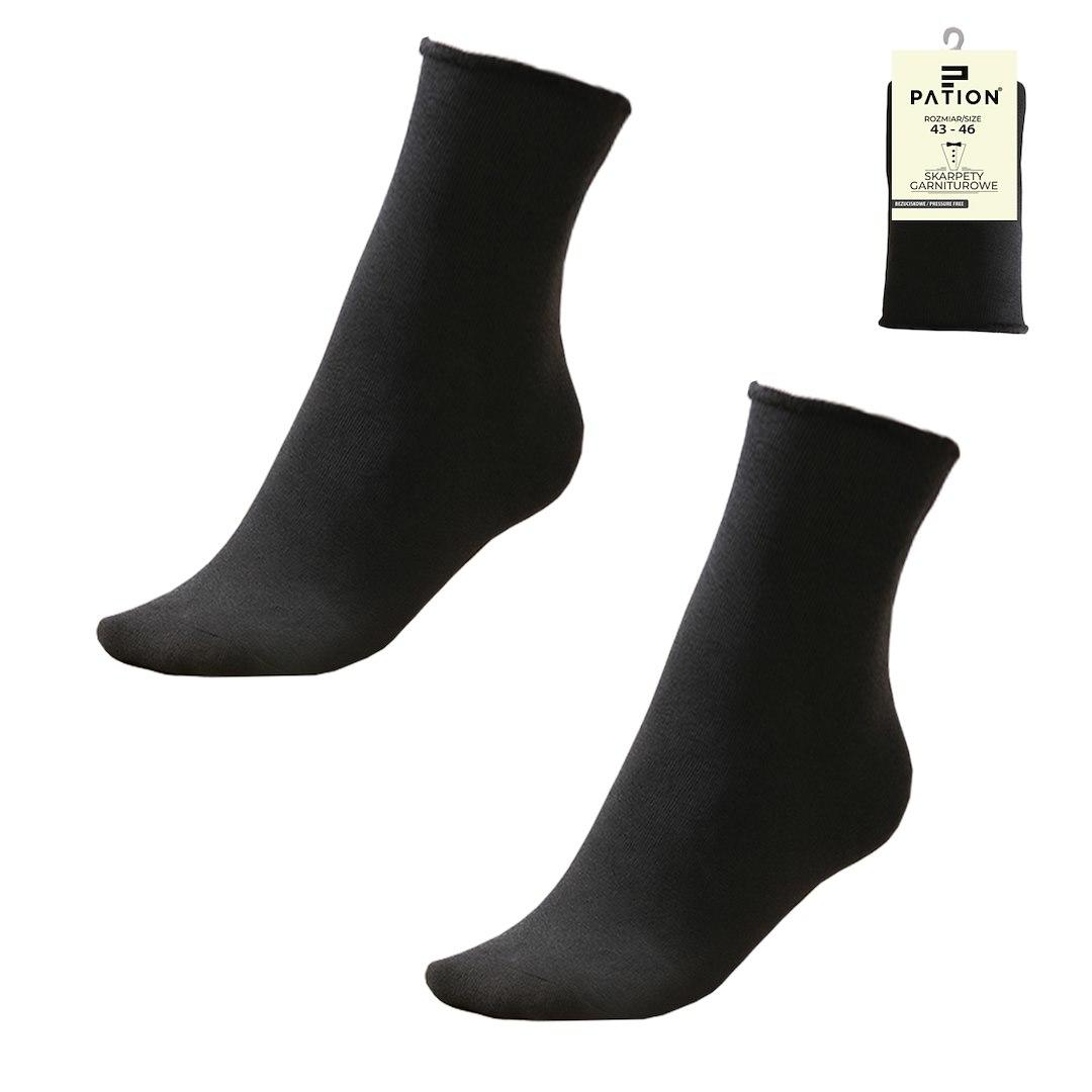 RAJ-POL / SKARPETY MĘSKIE BEZUCISKOWE PATION M-2505BQ 754137, 754144 - www.anstel.pl
