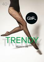 GATTA / MODERN 04, 05, 06, 07, 08 - RAJSTOPY DAMSKIE WZORZYSTE 40 DEN 000.53V - TRENDY 23/24 - www.anstel.pl
