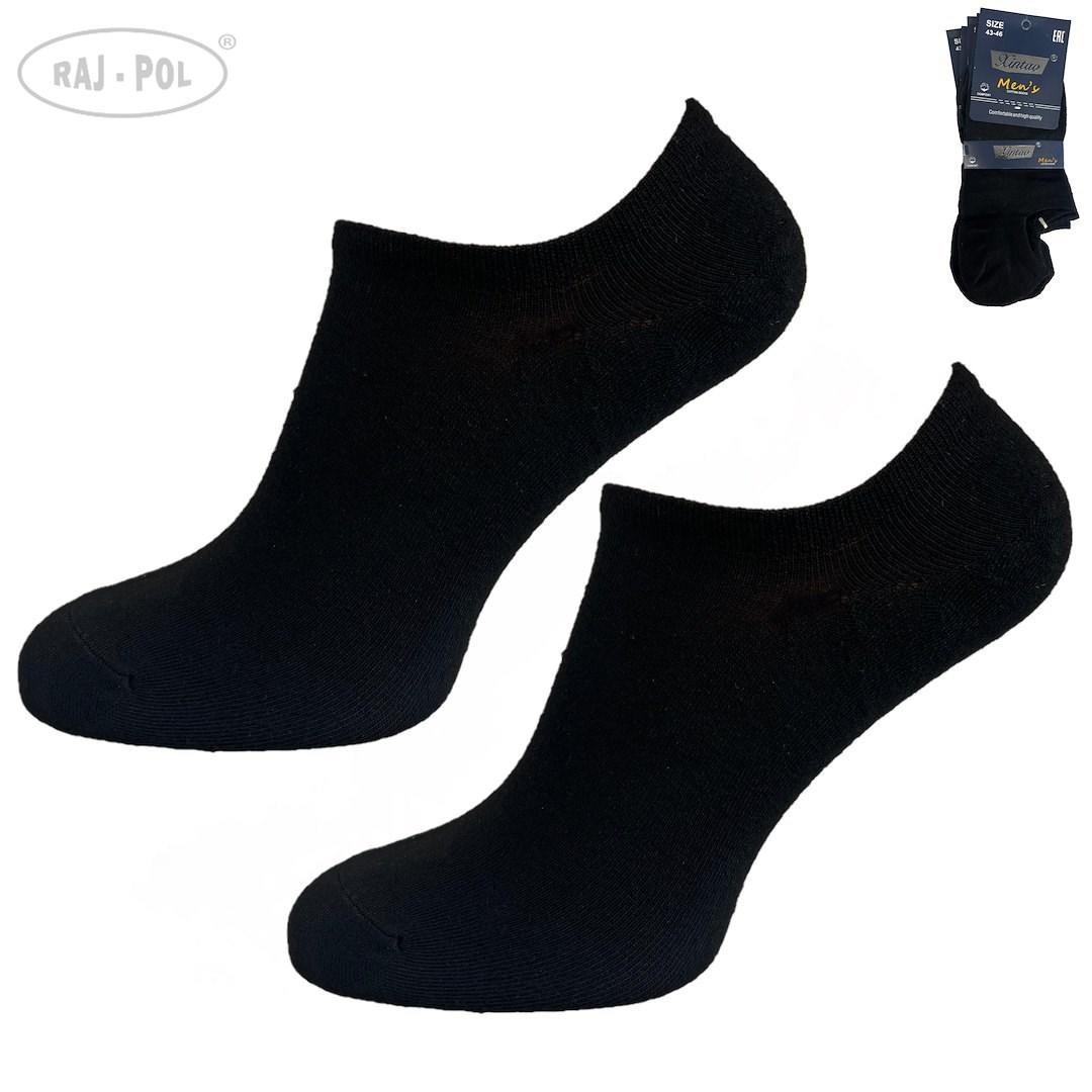 RAJ-POL / STOPKI KRÓTKIE MĘSKIE XINTAO CZARNE NQ - 021C 735365 - www.anstel.pl