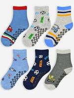 NOVITI / SKARPETKI DZIEWCZĘCE Z ABS SB007-G-02 - www.anstel.pl