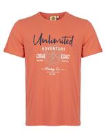 ROADSIGN / MĘSKI T-SHIRT ROADSIGN UNLIWITHED, CZERWONY 19-007556 CZ-3, 19-007556 CZ-4, 19-007556 CZ-5 - www.anstel.pl