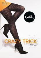 GATTA / CRAZY TRICK 01, 02, 03, 04 - RAJSTOPY WZORZYSTE 40/50 DEN - 000.66Y - www.anstel.pl