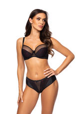 PARIPARI / LAILA PANTY FULL BLACK-RED - www.anstel.pl