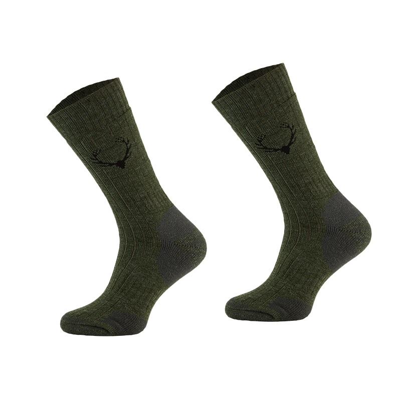 MONDO-CALZA / SKARPETY MYŚLIWSKIE WEŁNIANE Z MERYNOSÓW GRUBE SMW5 - www.anstel.pl