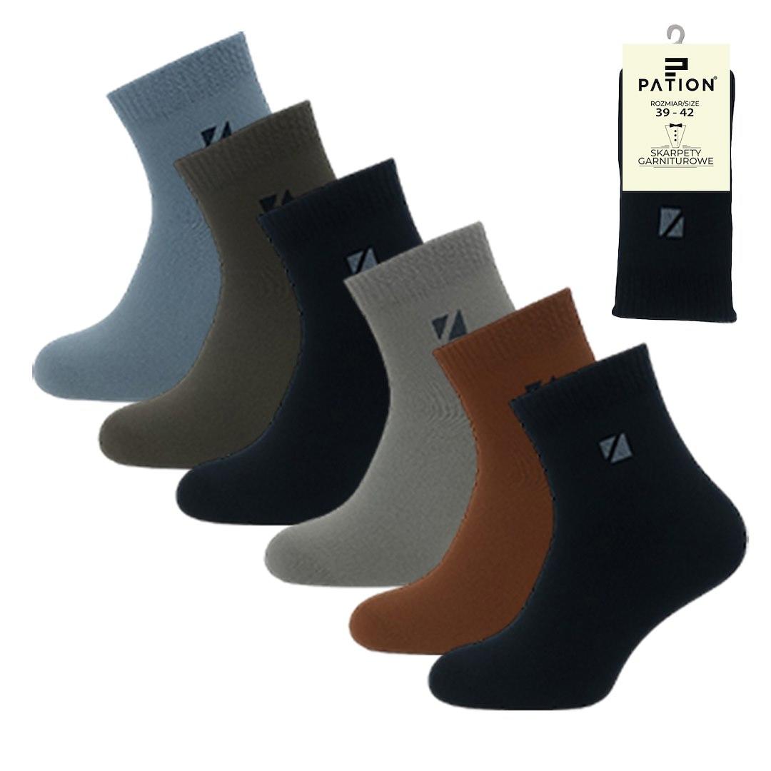 RAJ-POL / SKARPATY MĘSKIE GARNITUROWE MIX PATION M-2502Q 754052, 754069 - www.anstel.pl