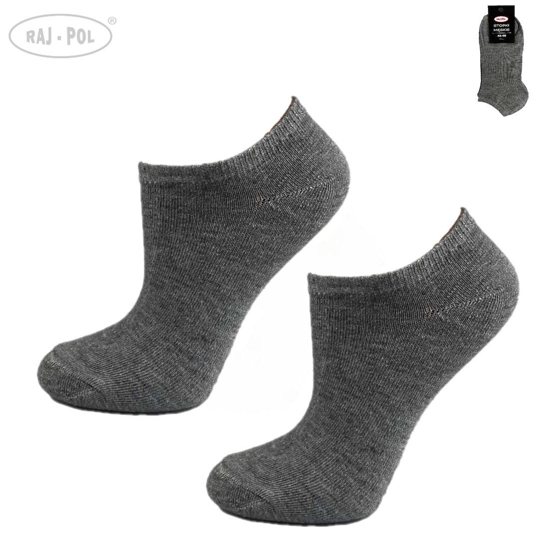 RAJ-POL / STOPKI MĘSKIE RAJ-POL SZARE 714759 - www.anstel.pl