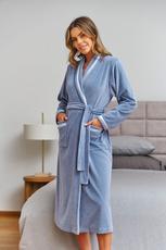 DOCTOR-NAP / SZLAFROK DAMSKI SWA.1078 SKY BLUE WL26 - www.anstel.pl