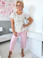 DONNA / PIŻAMA DAMSKA SPODNIE 3/4 - EMILIA - www.anstel.pl