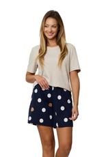 MEFEMI-NIPPLEX / PIŻAMA DAMSKA OCEANE KR/RĘKAW - www.anstel.pl