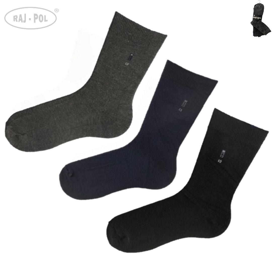 RAJ-POL / SKARPETY GARNITUROWE MĘSKIE SOFTSAIL 143024B 711420 - www.anstel.pl