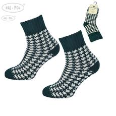 RAJ-POL / SKARPETA COSY ZIELONE PEPITKA 736577, 736584 - www.anstel.pl