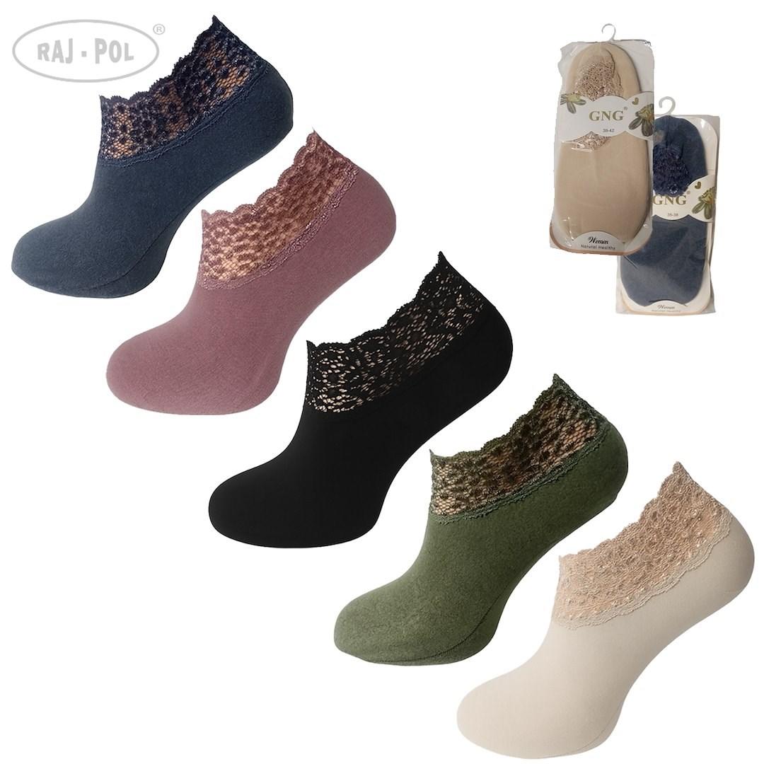 RAJ-POL / STOPKI KRÓTKIE DAMSKIE PLUSZOWE MODEL 5035 - www.anstel.pl