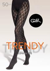 GATTA / LORETTA 155, 156, 157, 158, 159 - RAJSTOPY DAMSKIE WZORZYSTE 50 DEN - 000.861 - TRENDY AW25/26 - www.anstel.pl