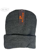 RAJ-POL / CZAPKA MĘSKA THERMO PROSTA GRAFIT 735129 - www.anstel.pl