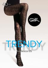 GATTA / ARABESCA 05, 06 - RAJSTOPY DAMSKIE WZORZYSTE 40 DEN - 000.91V - TRENDY AW25/26 - www.anstel.pl