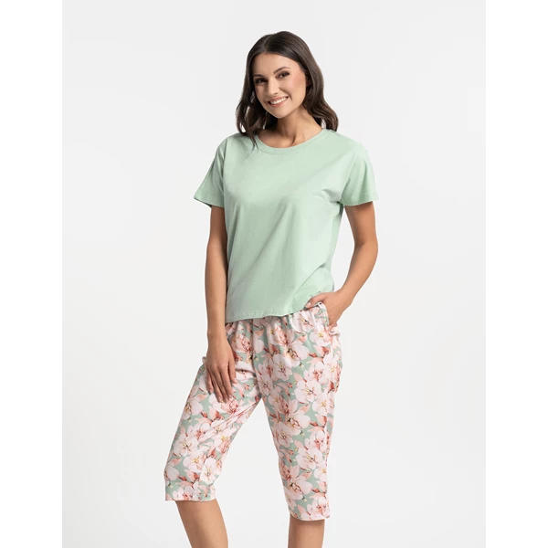 MORAJ / PIŻAMA DAMSKA Z NOGAWKĄ 3/4 PDD4800-016 - www.anstel.pl