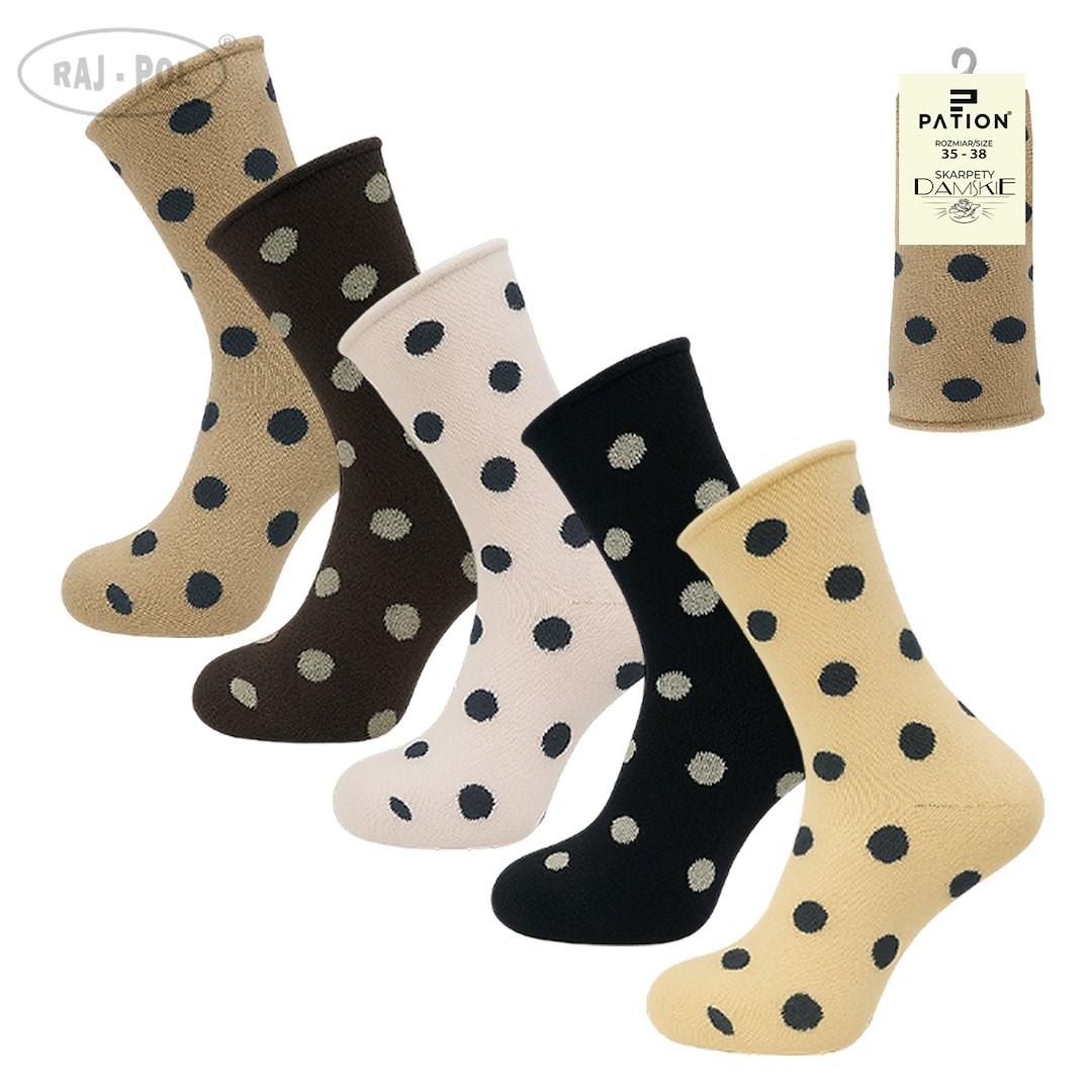 RAJ-POL / SKARPETY DAMSKIE PATION D-2513 KROPKI 754199, 754205 - www.anstel.pl