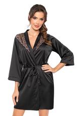 DONNA / SZLAFROK SATYNOWY DAMSKIE SABRINA - www.anstel.pl