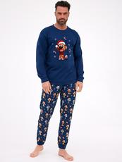 CORNETTE / PIŻAMA CORNETTE 115/294 DOG 2 CHRISTMAS DŁ/RĘKAW - www.anstel.pl