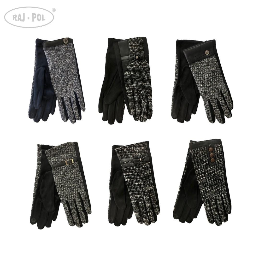 RAJ-POL / RĘKAWICZKI DAMSKIE LUKKO 12-PAK MELANŻ MIX ROZMIARÓW 02, 04-08 - www.anstel.pl