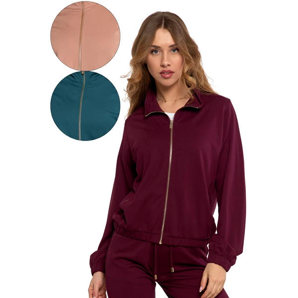 MORAJ / BLUZA DAMSKA DRESOWA BEZ KAPTURA OBD5500-002 - www.anstel.pl