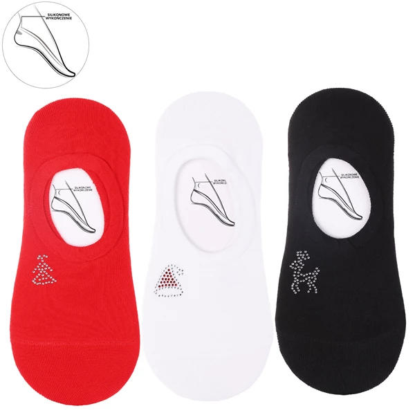 MORAJ / STOPKI DAMSKIE ŚWIĄTECZNE CDB250-042 - www.anstel.pl